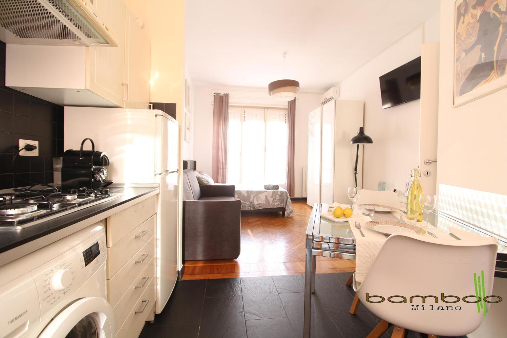 Ferienwohnung Bamboo Milano Duomo Exterior foto